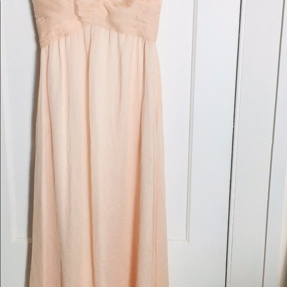 BHLDN peach gown xs Anthropologie new - Picture 4 of 5